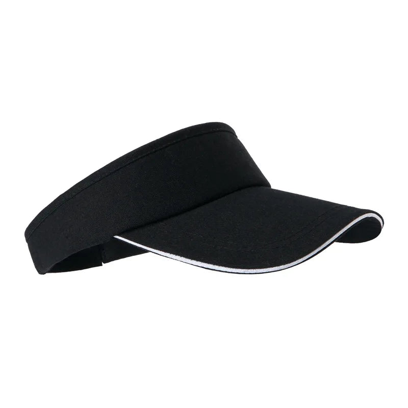 Sun Hats Adjustable Unisex Men Women Plain Sun Visor Sport Golf Tennis Breathable Cap Hat