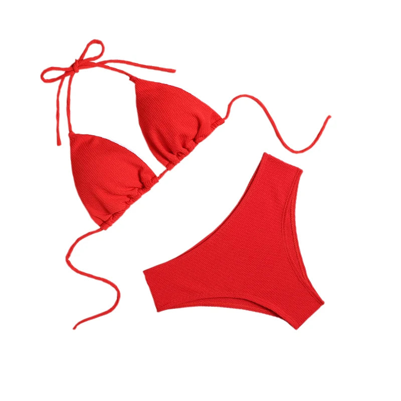 Sexy Women Brazilian Swimsuit Push-up Bra Bikini Set Two Piece Swim Suit Swimwear Beachwear Bathing Maillot De Bain Femme