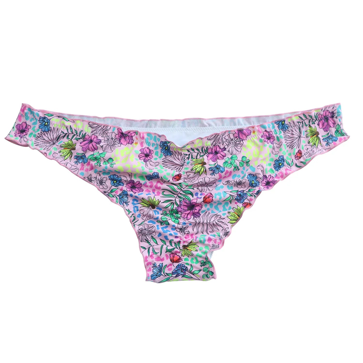 Bikini Bottoms Swim Suit Women Brazilian Secret Sexy Cheeky Printing Swimwear Biquini Bikiny Thong Plus Size Bathing Designer