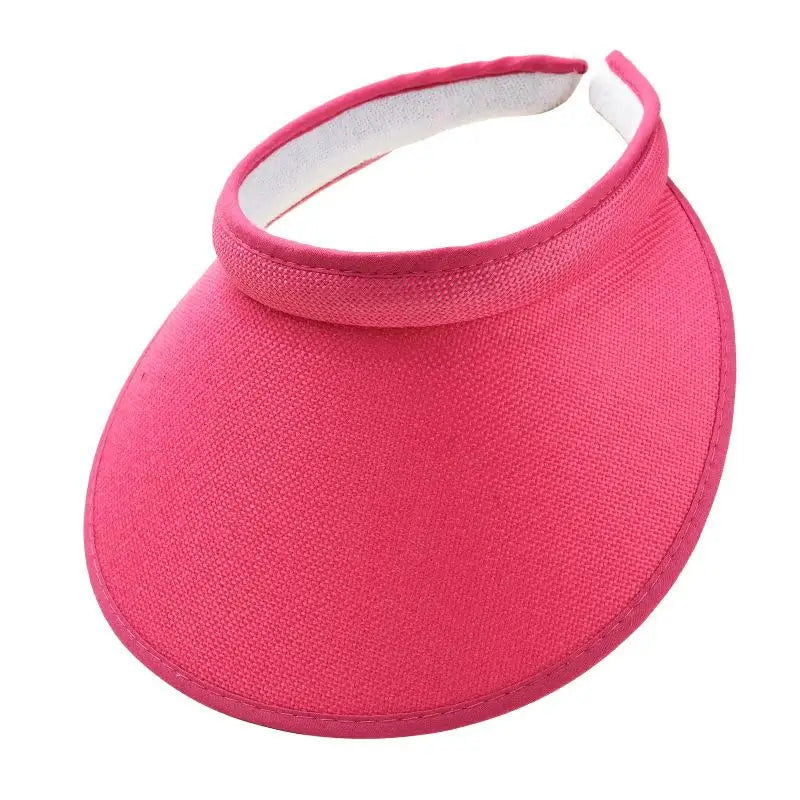 Summer Sun Hat Portable Wide Brim Beach Hats Outdoor Traveling Foldable Visor Hat Multi-function Straw Cap Suncap For Women