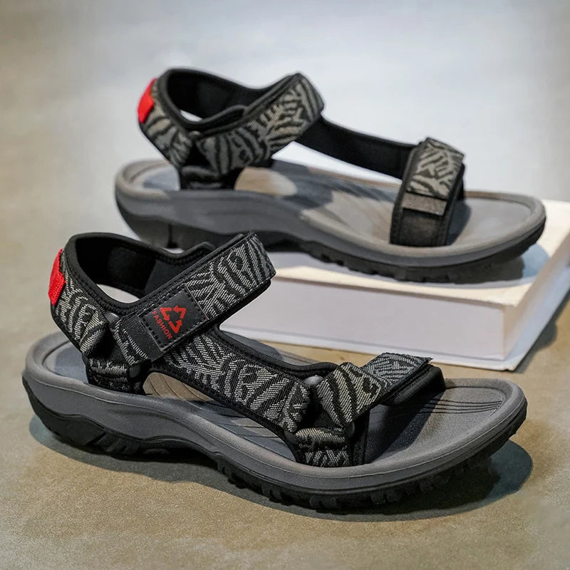 Men Sandals Summer Fashion Beach Holiday Sandals for Man Shoes New Outdoor Sneakers Male Retro Comfortable Casual Sandals Men
