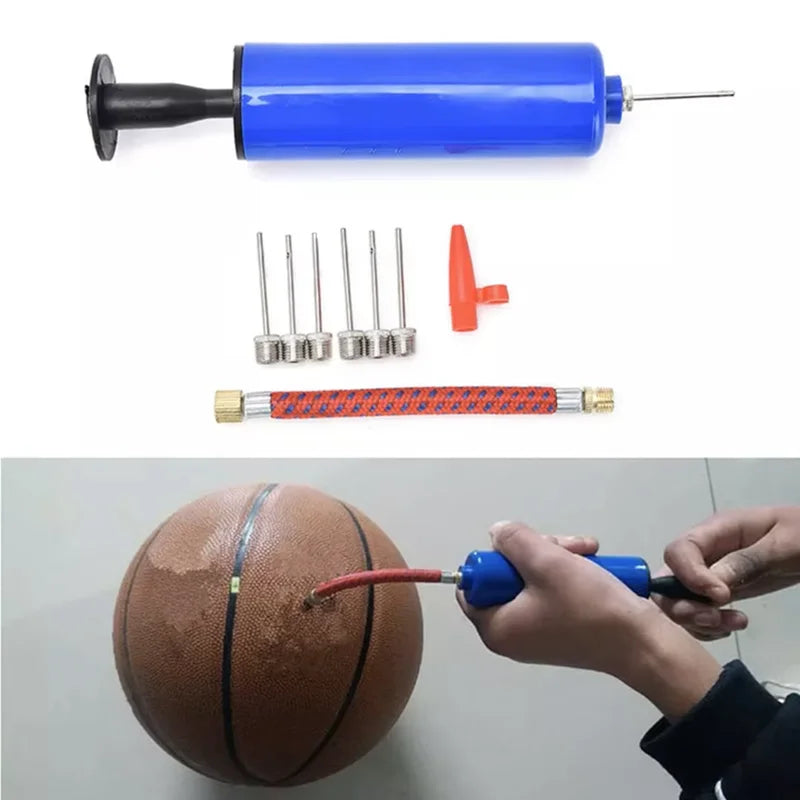 10Pcs Set Mini Hand Pump Kit 6 Inch Portable Air Inflator Manual Pump for Multiple ball sport accessories