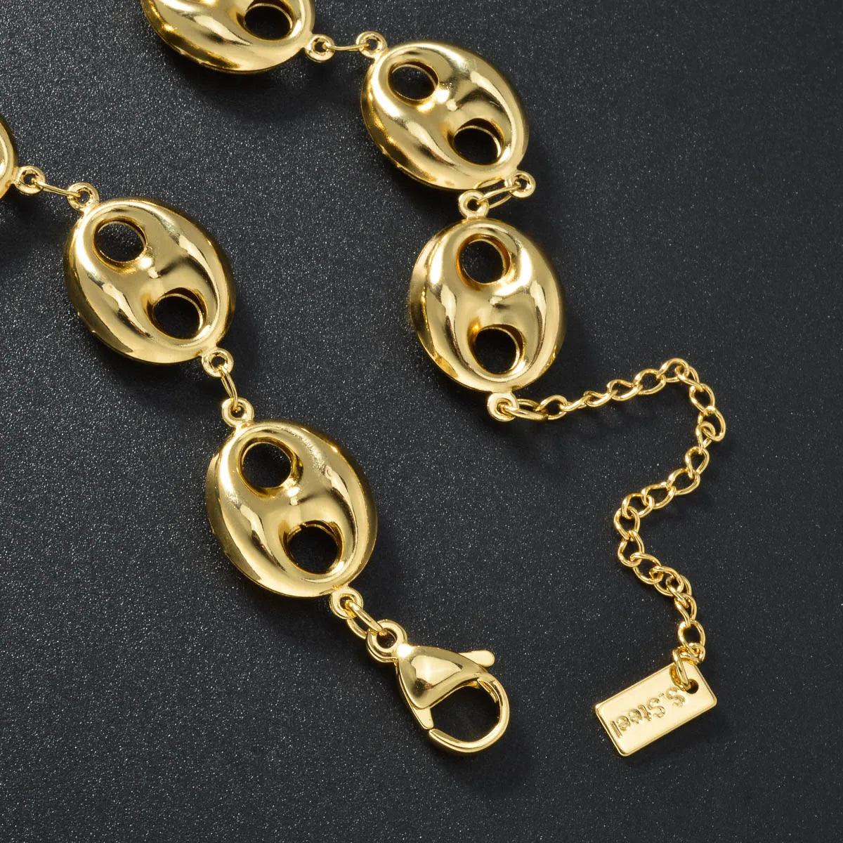 ‌Cuban Link Chain Necklace 5mm Stainless Steel Jewelry for Men Silver Gold Hip Hop Unisex Chains Durable Everyday Gift for Him