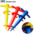 1pc Umbrella Base For Sun Beach Patio Sand Ground 31x17 Cm Plastic Outdoor Furniture Yard Garden Outdoor Living Accessories