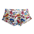 Swimwear Men Swimsuits Pop Swim Trunks Quick Dry Bathing Suit Beach Board Shorts Sexy Swimming Boxer Brief with Drawstring