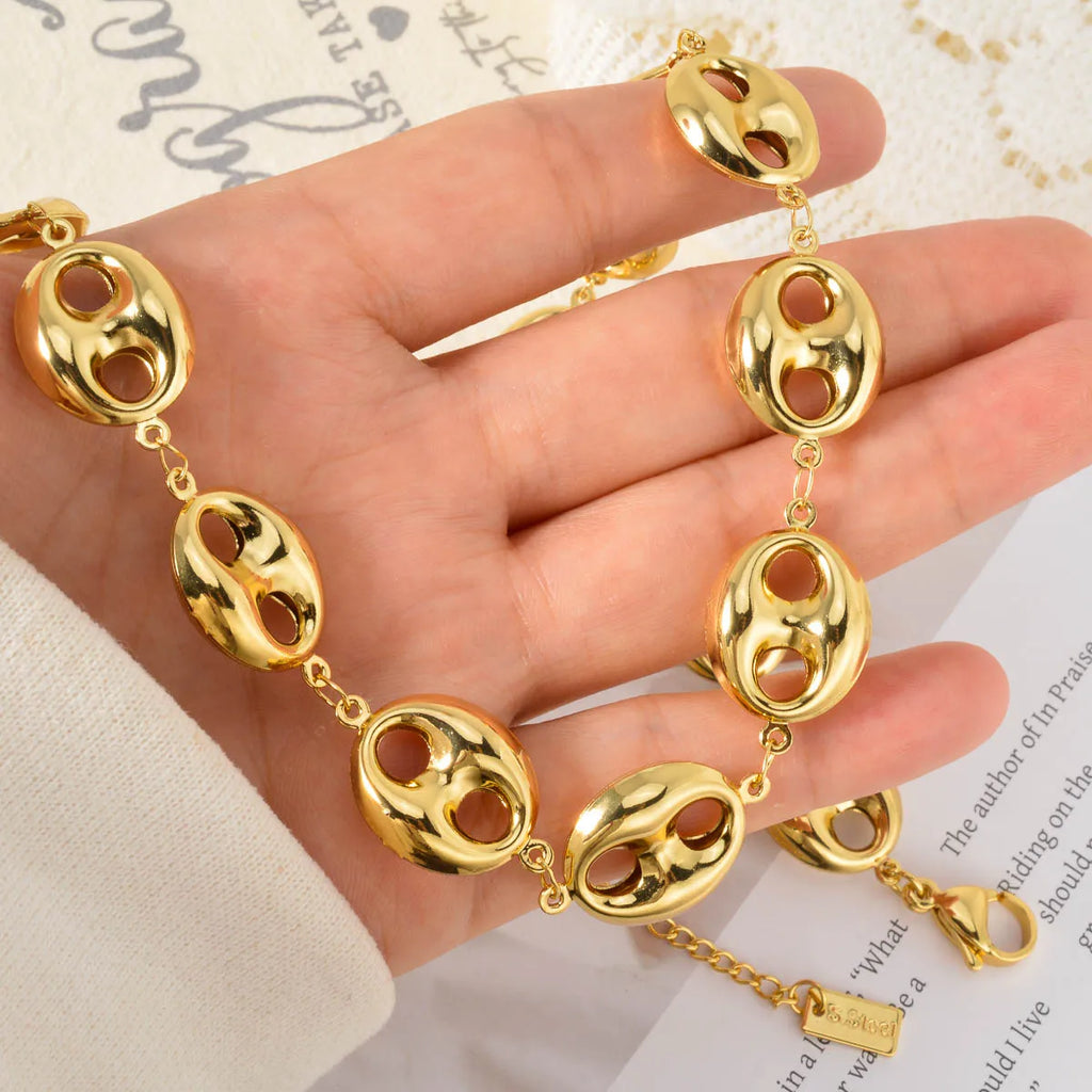 ‌Cuban Link Chain Necklace 5mm Stainless Steel Jewelry for Men Silver Gold Hip Hop Unisex Chains Durable Everyday Gift for Him