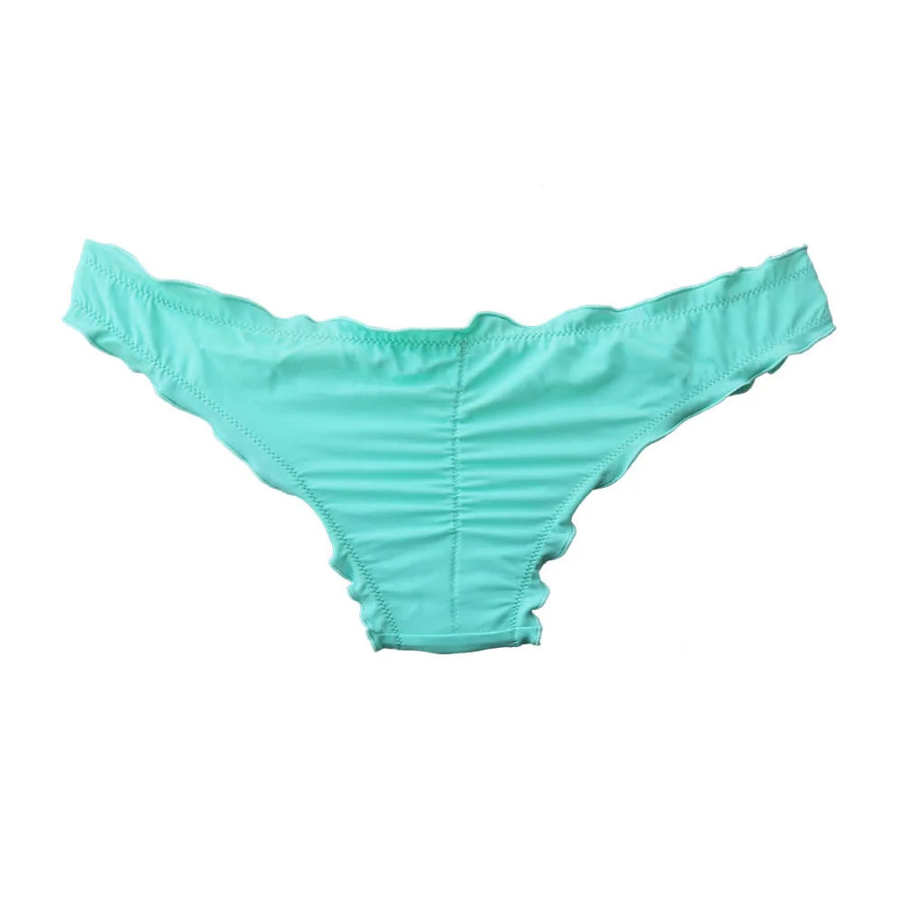Bikini Bottoms Swim Suit Women Brazilian Secret Sexy Cheeky Printing Swimwear Biquini Bikiny Thong Plus Size Bathing Designer