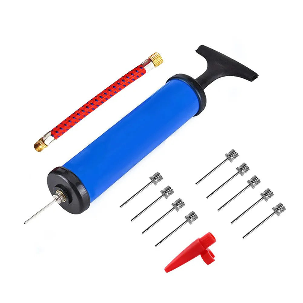 10Pcs Set Mini Hand Pump Kit 6 Inch Portable Air Inflator Manual Pump for Multiple ball sport accessories