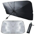 Car Windshield Sunshade Umbrella, Retractable Sun Protection Umbrella for Summer