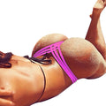 6 Colors Brazilian Bikini Cheeky Bottom Hot Swimsuit Briefs Swimwear Women Briefs Shorts G-string T-back Trunk Thong Panty Tanga