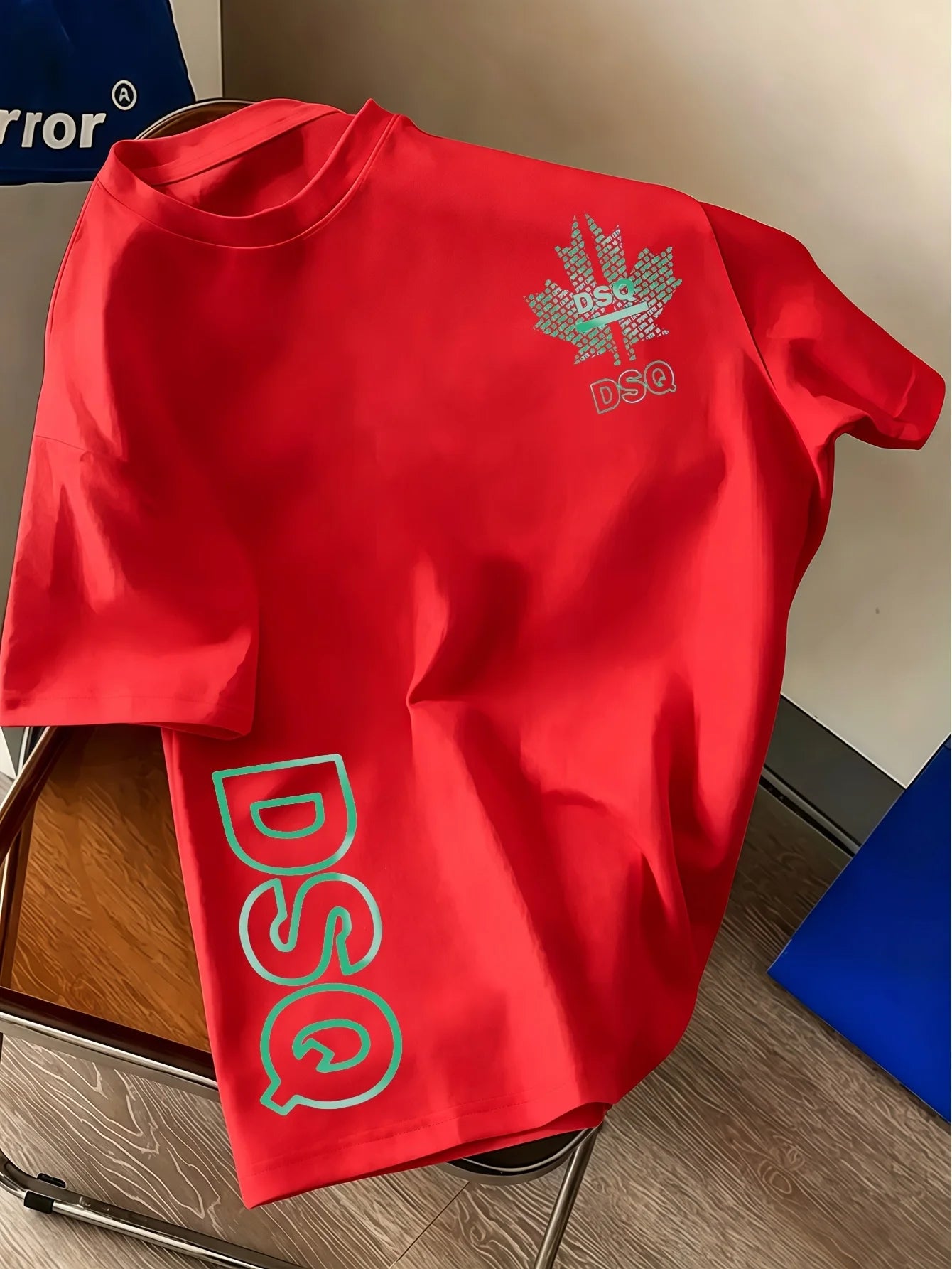 Men's urban fashion t-shirt, a soft and breathable round-neck short-sleeved shirt, suitable for both fitness and casual wear
