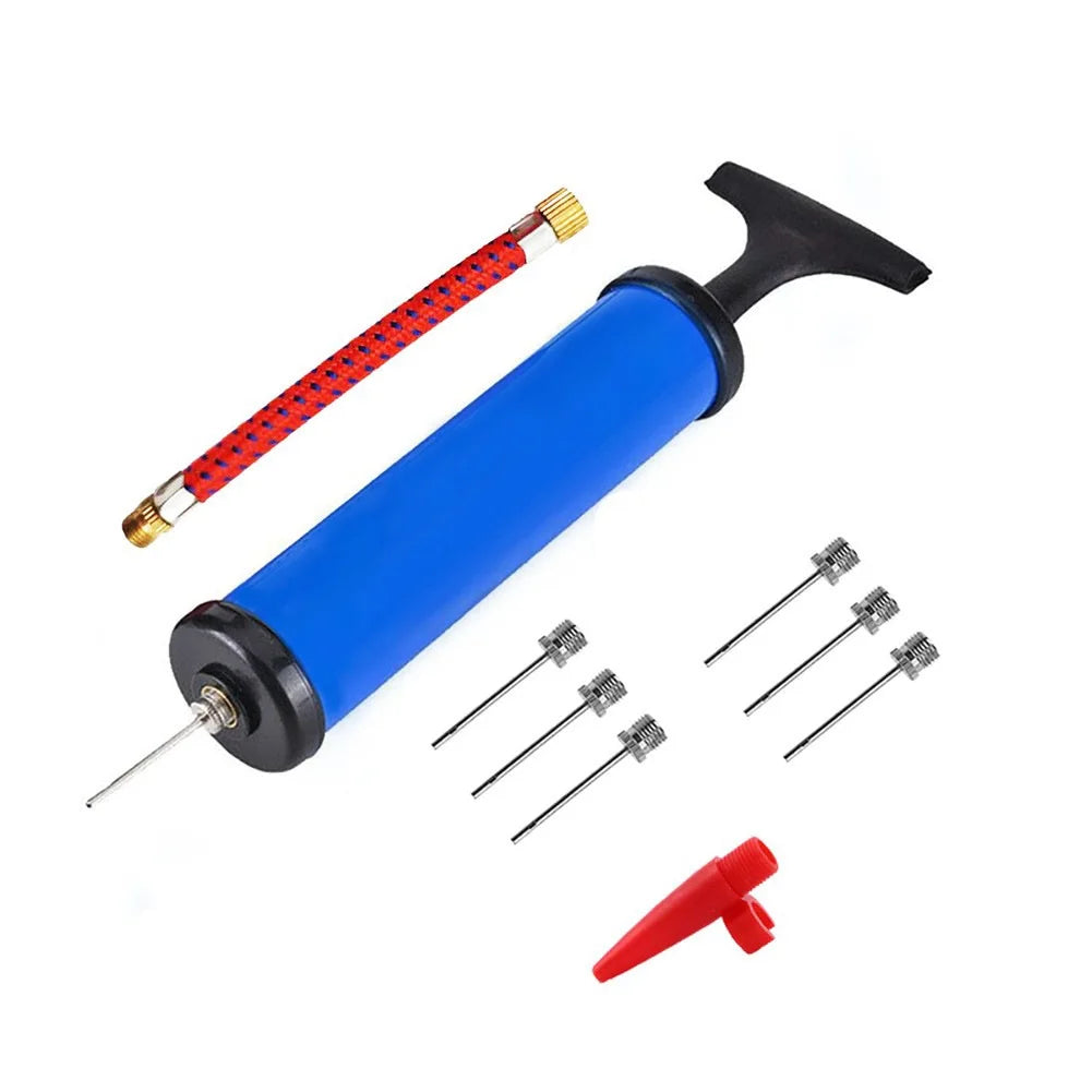 10Pcs Set Mini Hand Pump Kit 6 Inch Portable Air Inflator Manual Pump for Multiple ball sport accessories