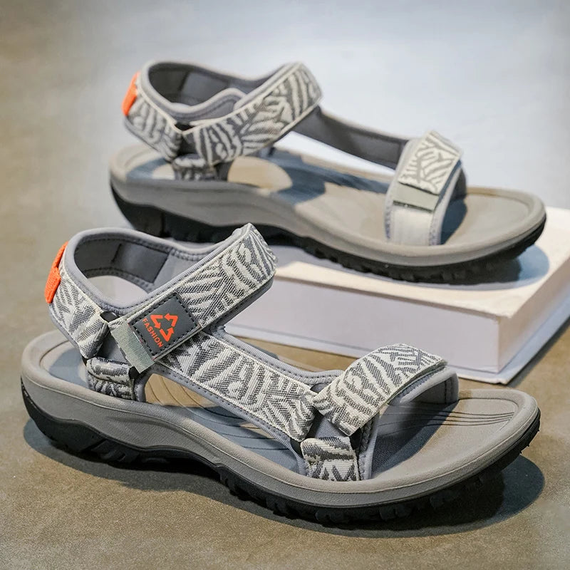 Men Sandals Summer Fashion Beach Holiday Sandals for Man Shoes New Outdoor Sneakers Male Retro Comfortable Casual Sandals Men