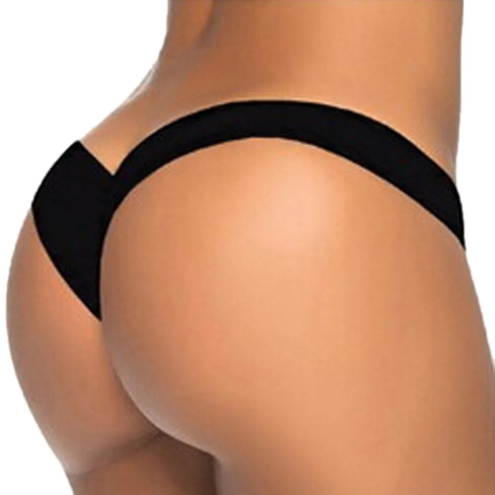 Women Brazilian Print Bikini Bottom Thong Bathing Beach Swimsuit Swimwear Summer Beach Comfortable Sexy Bikini 2026 Mujer