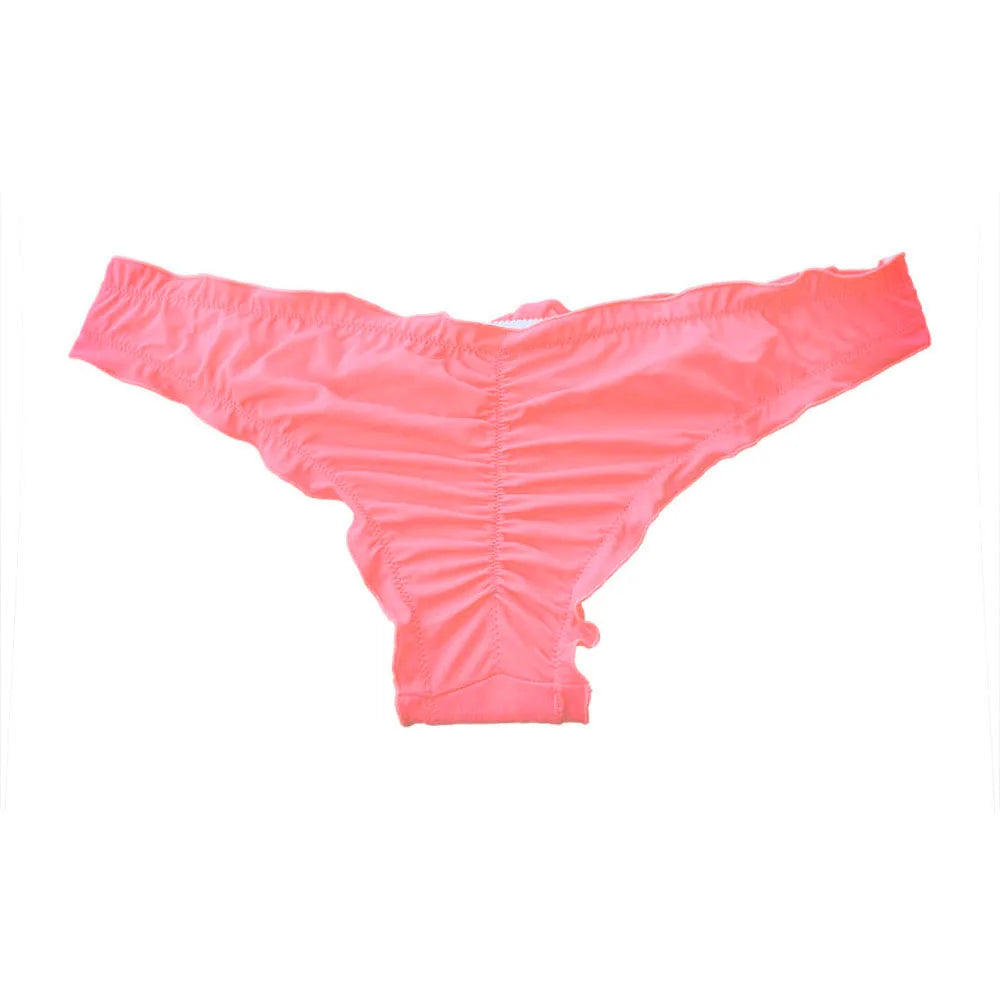 Bikini Bottoms Swim Suit Women Brazilian Secret Sexy Cheeky Printing Swimwear Biquini Bikiny Thong Plus Size Bathing Designer